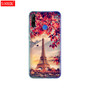 Silicon Case For HONOR 9C Case 6.39" Soft Tpu Phone Cover On Huawei Honor 9C 9 C AKA-L29 Back Bag Coque Bumper Cat Tiger Fower