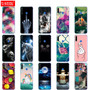 Silicon Case For HONOR 9C Case 6.39" Soft Tpu Phone Cover On Huawei Honor 9C 9 C AKA-L29 Back Bag Coque Bumper Cat Tiger Fower