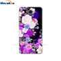 Case For Huawei Y7 2017 Case DUB-LX1 Silicone TPU Phone Cover For huawei y7 2019 Coqa y7 Print Painted Cat Flower Shells Bags