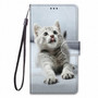 For Case ZTE Blade A510 A530 A610 A6 V9 PU Leather Phone Cover Animal Floral Tower Lovely Girls Boys Box Capa Mountain Sky O08F