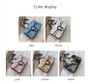 2020 Women Bag Alligator PU Leather Messenger Bag Chain Shoulder Crossbody Bag Handbag Bolso Mujer