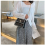 2020 Elegant Pearl Tote bag Woolen Women's Handbag Chain Shoulder Messenger Bag Purses
