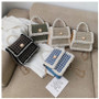 2020 Elegant Pearl Tote bag Woolen Women's Handbag Chain Shoulder Messenger Bag Purses