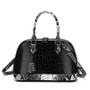 Women Luxury Alma Croc Handbag Top Handle Shoulder Bag