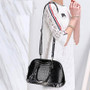 Women Luxury Alma Croc Handbag Top Handle Shoulder Bag