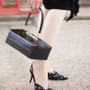 Women Retro Classic Clutch Croc Handbags Top Handle Bags