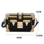 2020 Fashion Box Women Bag Rivets Fashion Women Messenger Bags Small Square Girls Shoulder Bags