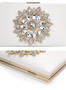 Women Luxury Diamond Crystal Clutch Purse Evening Wedding Party Bags