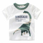 Dinosaur Cartoon Print Kids Boys Girls T-Shirt