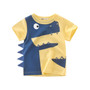 Dinosaur Cartoon Print Kids Boys Girls T-Shirt