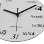 Acrylic Wall Clock Modern Design Novelty Maths Equation