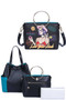 Nikky By Nicole Lee 3in1 Love Your Look Print Satchel Shoulder Bag And Wallet Set
