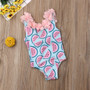 Cute Newborn Toddler Kids Baby Girl Swimwear Swimsuit Bathing Suit Beachwear One-Piece Suits For 6M-4Y Toddler Kids Girl