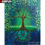 HOMFUN Full Square/Round Drill 5D DIY Diamond Painting "tree" 3D Embroidery Cross Stitch 5D Home Decor Gift A15055