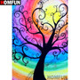 HOMFUN Full Square/Round Drill 5D DIY Diamond Painting "tree" 3D Embroidery Cross Stitch 5D Home Decor Gift A15055