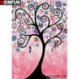HOMFUN Full Square/Round Drill 5D DIY Diamond Painting "tree" 3D Embroidery Cross Stitch 5D Home Decor Gift A15055