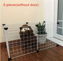 Pet-Gate-Fence Cage For Dog Cat Gate Supplies House Security Guard Enclosure Dog Fences Puppy Kennel House DIY Install  Training