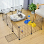 Pet-Gate-Fence Cage For Dog Cat Gate Supplies House Security Guard Enclosure Dog Fences Puppy Kennel House DIY Install  Training