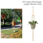 Hot Sales 100% Handmade Macrame Plant Hanger Flower /Pot Hanger For Wall Decor Courtyard Garden Hanging Planter Hanging Basket