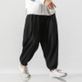 Autumn men's casual pants loose large size Leggings wide leg pants