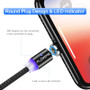 1M Magnetic Charging Cable Micro USB Cable For iPhone 11 Pro Max XR Magnet Charger