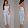 Blanca Fashion Women Sexy Slim Fit Baggy Loose Jeans Denim Overalls Pants Jumpsuit Rompers