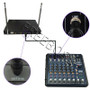 Freeboss M-2280  50M Distance 2 Channel Headset Mic System UHF Wireless Microphones