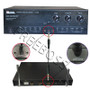 Freeboss M-2280  50M Distance 2 Channel Headset Mic System UHF Wireless Microphones