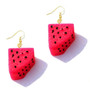 Earring For Women Resin Drop Custom Made Handmade Cute Girls Gift Eardrop Eardrop Popcorn Chocolate Fries Ice Cream