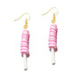 Earring For Women Resin Lollipop Drop Earrings Children Jewelry Custom Made Handmade Cute Girls Cotton Candy Gift