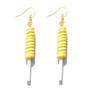 Earring For Women Resin Lollipop Drop Earrings Children Jewelry Custom Made Handmade Cute Girls Cotton Candy Gift