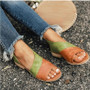 Summer casual shoes ladies open toe low heel sandals