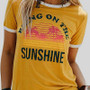 Chic Letter Printed Short-Sleeve Tee