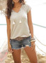 Beach sunscreen lace shirt