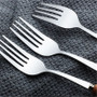 silver stainless steel knife, fork, tableware