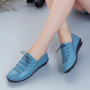 Plain Flat PU Casual Flat & Loafers