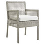 Aura Outdoor Patio Wicker Rattan Dining Armchair