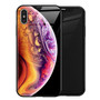 Luxury Space Cover Case for iPhone X XS MAX XR XS Glass Silicone Phone Case for iPhone 6 7 8 Plus