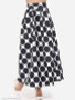 Polka Dot Courtly Maxi-Skirt