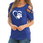 Paw Print Summer T-Shirt