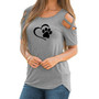 Heart Paw Summer T-shirt