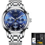 Men's Stainless Steel Luxury Watch