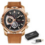 Men's Luxury & Casual Leather Watch