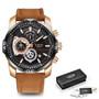 Men's Luxury & Casual Leather Watch