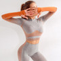 JYVIN Set 2 Piece Workout Set Women Seamless Yoga Set Sportswear Fitness Clothes For Women Gym Clothing Gym Set Women Leggings