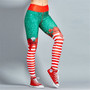 Christmas Yoga Pants women High Waist Elastic Gym Leggings Sport Fitness Sportswear Quick Dry Trousers Colorvalue Yoga Leggings