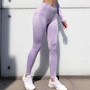 NEW Women 2019 Yoga Crop Top Long Sleeve Workout Tops Gym Yoga Shirts Fitness Seamless Yoga Leggings Training Running Sportswear