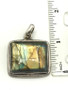 Hallmarked Mystical Spirit Labradorite Sterling Silver Pendant