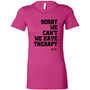 Because Therapy Ladies Tee