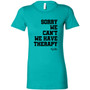 Because Therapy Ladies Tee